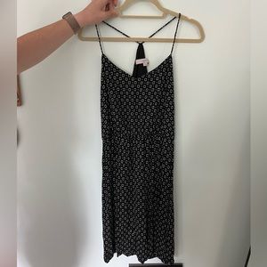 Loft Strappy Patterned Dress, Size M